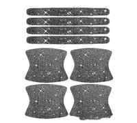 8pcs Rhinestone Car Door Handle Stickers,Universal Car Door Handle Bowl Scratch Protector Scratch Anti-scratch Decorative Stickers