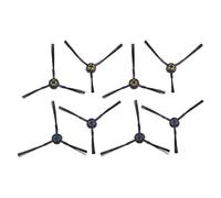 8pcs Robotic Vacuum Side Brushes for AMIBOT For Spirit Motion X810 and X910 Models Compatible with Animal Motion X910 Designed for Effective Dirt and Dust Removal