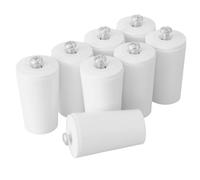 8Pcs Roller Blind Stops Heavy Duty Upgrades for Enhancing Curtain Functionality & Aesthetic Value White Roller