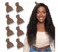 8Pcs Root Lifting Hair Clips, Curly Hair Volumizing Root Clips, Volumizing Roots, No Crease Hair Root Lifting Clips for a Natural Voluminous Look