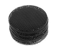 8pcs round Black Iron Speaker Grill Mesh Covers for Audio Systems | 45mm Size, Smooth Edge Craftsmanship, Theatre and Conference Room Use, Easy Installation and Removal