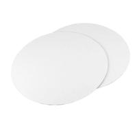 8PCS Round Canvas Panels for Painting Oil