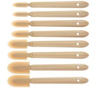 8Pcs Rubber Caulking Tool 4 Size Set Smooth Grout Sealant Caulking Tool Rubber Spatula Spreader Grout Sealer Applicator Smoothing Finger Finisher Grout Caulk Finishing Tool