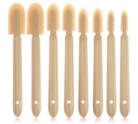 8Pcs Rubber Caulking Tool Set Reusable Caulk Tool Caulking Finishing Tool Grout Sealant Caulk Spatula Set Multifunctional Silicone Sealant Caulking Spatula Tool for Kitchen Bathroom Window /4 Size