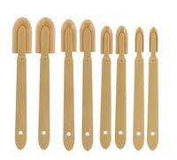 8pcs Rubber Caulking Tool Set, Reusable Silicone Caulk Finishing Spatulas Remover Sealant Smoothing Grout Sealer Spreader Finger Applicator for Kitchen Bathroom Tiles Window Floor Sink (4 Sizes)
