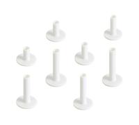 8Pcs Rubber Golf Tees Training Driving Ranges Stable Ball Holder Accessory For Practice Mat Rubber Golf