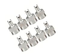 8PCS Rustproof Tire Valves Covers Secure Seal Against Leaks Easy Installation Motorcycle Tire Caps Resistant Stem Caps