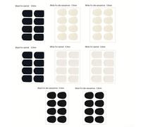 8Pcs Sax Mouthpiece Patches, Wind Instrument Accessories, Silicone Material, Teeth Protection (Black For Clarinet0.5MM)