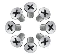 8pcs Screw Rotor Brake Disc Retaining 93600-06014-0H - Set is Best Replacement for Honda, Acura, Hyundai, Kia, Mazda - Front and Rear Stainless Steel Retaining Screws by Automajor