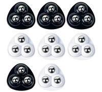 8Pcs Self-Adhesive Caster Wheels, 360° Mini Swivel Wheels for Small Furniture, Trash Cans, Boxes, Kitchen Appliances, and Storage - Easy Attach Castors