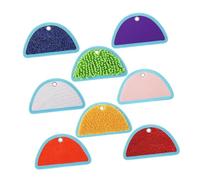 8Pcs Sensory Mat for Mixed Colors Toy Wall Panel Interactive Learning Educational Toy Dolls for