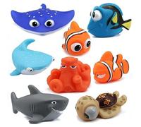 8Pcs/set Finding Dory Nemo Bath Squirters Bath Toy Baby Floating Squirt Bath Toy