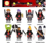 8PCS/SET Naruto Figure Fit Lego Building Block Kids Toy UK