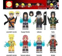 8PCS/SET Naruto Figure Fit Lego Building Block Kids Toy XMAS UK