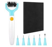8Pcs/Set Paper Flower Rolling Tool Multi-Purpose Complete Paper Blooms Shaping Mat & Rolling Tool Kit for DIY Craft Quilling Tools