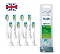 8PCS/Set Philips Sonicare W2 Optimal White Toothbrush Heads White Free Delivery