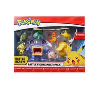 8pcs Set Pokemon Battle Action Figure Multi Pack Pikachu Meowth Loudred Toy Gift