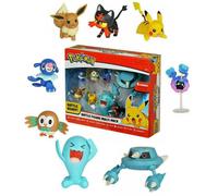 8pcs/Set Pokemon Battle Figures Multipack Xmas Gifts Toy Collection