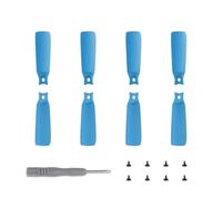 8pcs Set Propellers 4022F With Screws Tools Compatible With FLIP Drone(Blue)