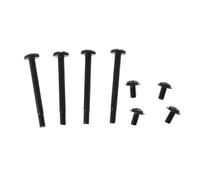 8PCS/Set Screws M3x 6mm M3 30mm Water For Cooling Radiator Computer For Case Fan Black M3 6MM 30MM Mixed Laptop CPU Cooling Fan Heatsink Radiator Holder Base Bracket Case Rack Sucker Thermal