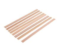 8pcs/set Wood Guitar Binding Solid Wood Acoustic Loop Perf Ring Strip Edge Trim Perf Ring Guitar Decoration