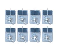 8pcs Sheet Metal Welding Clamps Precision Welding Straight Curved Panels Galvanized Steel