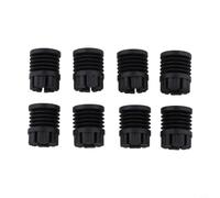 8pcs Shock Absorber Feet for Bambu Lab X1 X1C P1P P1S 3D Printers - Hard Rubber Anti Shake Mounts Quiet Operation Desk Protector 1.15x1.4 Inch