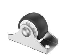 8PCS Silent Soft Rubber Caster Wheels for Furniture Directional Load-Bearing Wheels for Workbench & Carts Smooth Rolling Heavy-Duty Durable Noise-Free