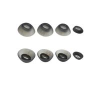 8Pcs Silicone Ear Tips for JBL Tune Flex 2 TWS Earbuds Eartips，Black | Soft and Comfortable,Including 4 Sizes-9.5mm, 14mm, 14.1mm, 15mm, Reusable,Washable and Durable