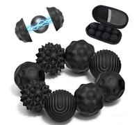8PCS Silicone Magnetic Balls Fidget Toys Black Magnetic Fidget Balls