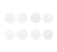8pcs Silicone Membrane Replacement for Medela, BPA Free Breast Pump Parts Spare Accessories for Manual and Electric Breast Pump (White)