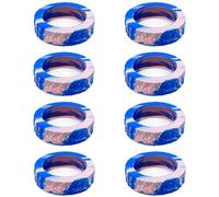 8PCS Silicone Protectors For Luggage Protect And Preserve The Durability Of Your Travel Companion Noise Reducing Luggage Wheel Covers