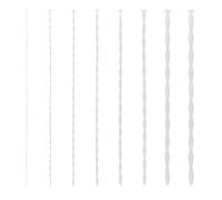 8Pcs Silicone Sex Toy Urethral Sounds Penis Plug Sound Device Trainer Male Urethral Stimulation Solid Penis Plug Men's Urethral Toy Urethral Trainer Kit Soft Adult Prostate Masturbation Men