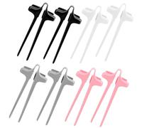 8Pcs Snack Finger Chopsticks, Reusable Snack Chopsticks for Gamers, Lazy Auxiliary Chopstick Keep Hands Clean for Playing Games Working, Studying in Home & Kitchen