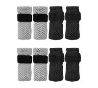 8PCS Soft Polyester Puss Footwear with Modifiable Belts Pet Nails Protectors for Easy Movement and Foot Care Pet Puss Shoes