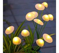 8Pcs Solar Mushroom Jellyfish Light Solar Powered Lamp Outdoor