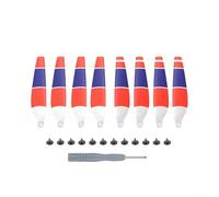 8pcs Spare Propeller, Colorful Replacement Prop Blades for DJI for for mini 4 Pro/for for mini 3 Pro, Low Noise PC Blades, Quick Install Enhanced Stability Accessories(D)