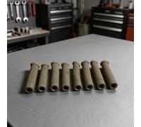8PCS Spark Boot Heat Shield 6.3In 2500F Fiberglass(Titanium)