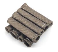 8pcs Spark Plug Heat Shield Sleeve, 2500 Degree Spark Plug Boot Protector Thermal Protection Insulator Sleeve Wire Heat Covers for LS1 / LS2 SBC BBC 350 454 Car Truck