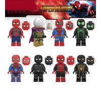 8PCS Spider-man Mystery Man MiniFigures Toys Fit Lego