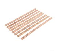 8Pcs Spruce Guitar Purfling Strip 360x17x4mm for Luthier Woodworking Binding Inlay on Acoustic Electric Guitar Assembly and Repair