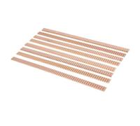 8PCS Spruce Wood Guitar Inside Binding Loop Purfling Strip Edge Trim Inlay for Luthiers Guitar Makers