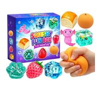 8Pcs Sq-uishy Box Set, Malt Sugar Creative Slow Return Sq-uishies