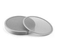 8PCS Stainless Steel Screen Filter Strainer Lid, Mesh Bean Sprout Sieve/Jar Screen Lids for Fresh Sprouts at Home, Stainless Steel Screen Lid for Canning Jars, Growing Broccoli, Alfalfa, Beans