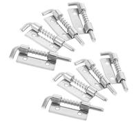 8pcs Stainless Steel Spring Latch Security Barrel Bolt