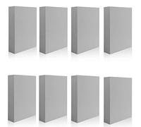 8PCS Stamping Foam,Reusable Moldable Foam Blocks for Card Making Backgrounds & Card Fronts, Moldable Foam Stamps Plastic Dry Foam Stamp Pad Cut Dry Foam Stamping Foam Block for Handicrafts Projects