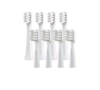 8Pcs Standard Clean and Sensitive Toothbrush Heads,Compatible for Xiaomi Mijia T100 Mi Smart Electric Replacement(8 Assorted (White))