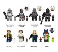 (8PCS Star Wars - C) 24PCS Star Wars Darth Clone Ray Minifigures Building Block Toy Collection Fit Lego