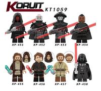 8PCS Star Wars Toys Darth Maul Darth Vader Action Mini Figures Fit Lego children Toy