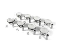 8pcs STD Φ89mm Engine Piston Rings Wrist Pin Kit 11257556955 11257598207 Φ22mm Compatible With M5 M6 X5 X6 M E70 F10 S63B44 4.4T